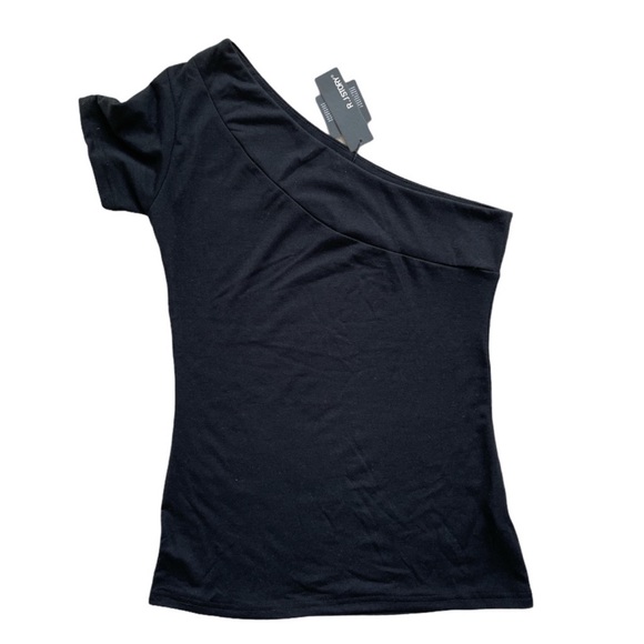 Two Brand new stuffed one shoulder tops - Picture 2 of 3